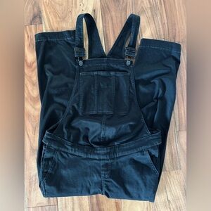 Madewell Maternity Overalls (Black, M)